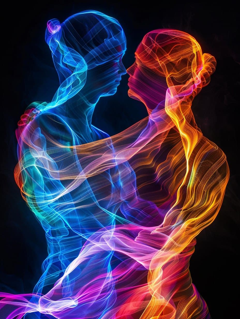 Amidst the deep roar of the cellos, the sigh of sorrow resounds, an echo of forgotten vows and lost love.