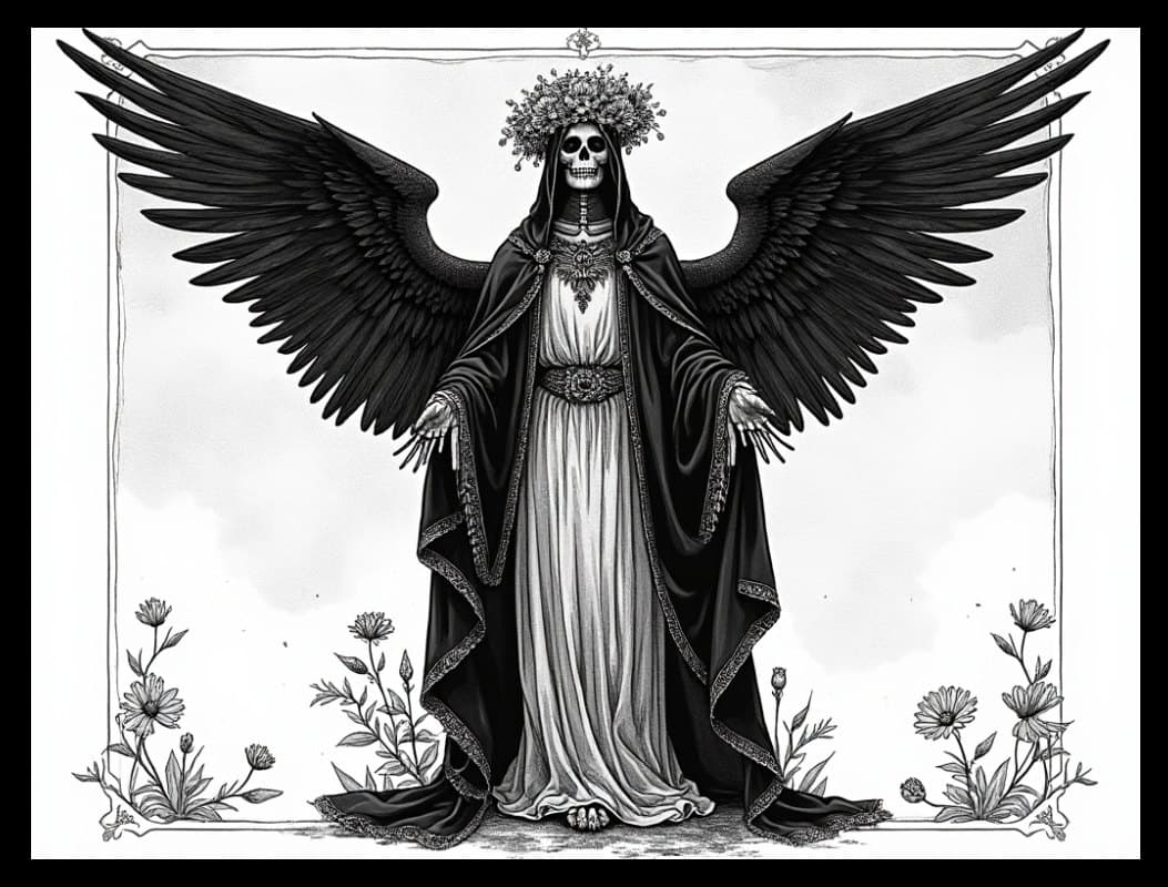 An in-depth look at the synthesis of Mexican culture and Catholic beliefs, focusing on the figure of the demonized Santa Muerte.