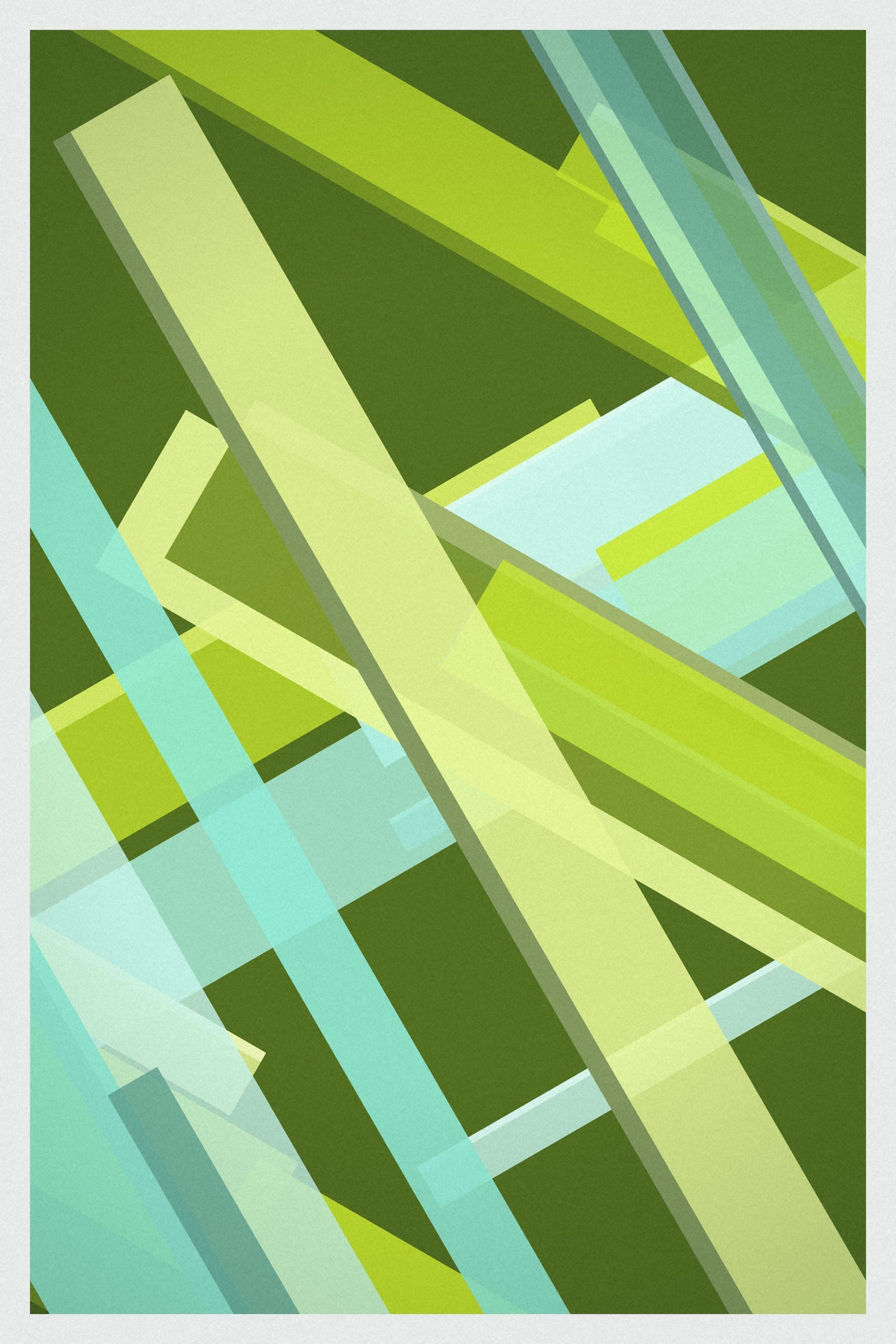 Light bending through the layers of our visual language.