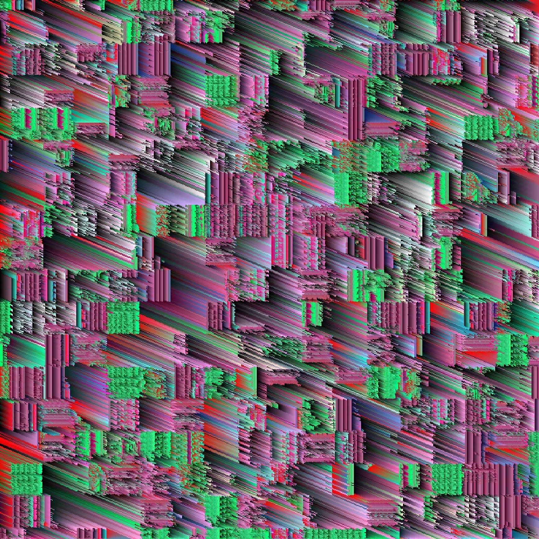 If "System Panic" was the scream, "Pixel Panic" is the collapse - every single pixel breaking apart on its own.